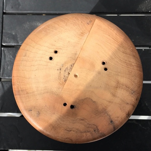 Burl wood Lathed Lidded Canister“Round BOX W/ Wood Lid Desk Storage Decorative - Picture 13 of 15